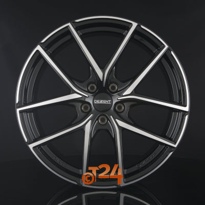 DEZENT Velgen - TO DARK - Schwarz Frontpoliert - 17 inch
