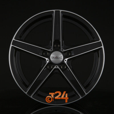 DEZENT Velgen - RN DARK - Black Front Polished (BFP) - 16 inch