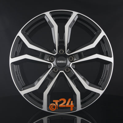 DEZENT Velgen - TV DARK - Schwarz Frontpoliert - 19 inch