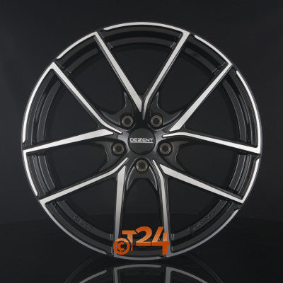 DEZENT Velgen - TO DARK - Schwarz Frontpoliert - 17 inch