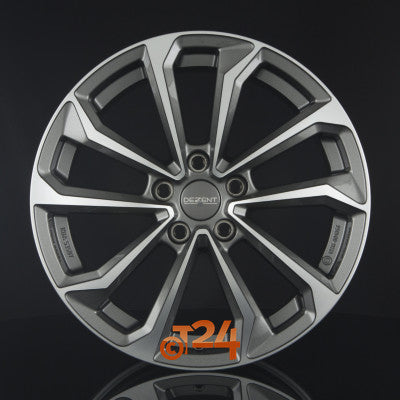 DEZENT Velgen - KS DARK - Gunmetal Polished - 17 inch