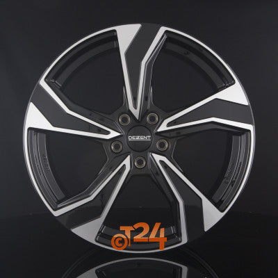 DEZENT Velgen - KB DARK - Schwarz Frontpoliert - 16 inch