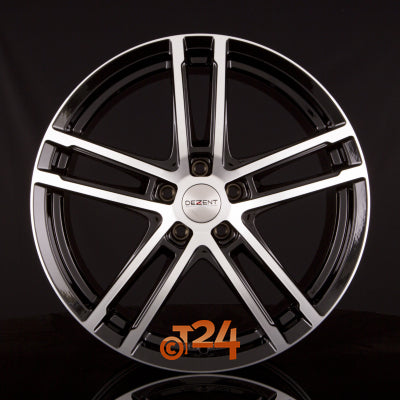 DEZENT Velgen - TZ DARK - Black Polished - 16 inch