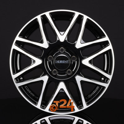 DEZENT Velgen - KH DARK - Schwarz Frontpoliert - 16 inch