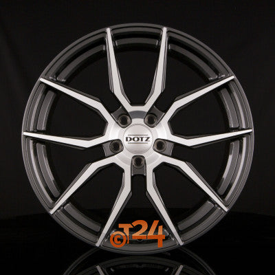 DOTZ Velgen - MISANO DARK Gunmetal Polished - 18 inch
