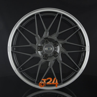 DOTZ Velgen - TANAKA DARK - Gunmetal Matt Polished Lip - 20 inch