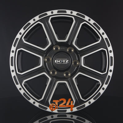 DOTZ Velgen - KALAHARI DARK - Schwarz Poliert - 18 inch