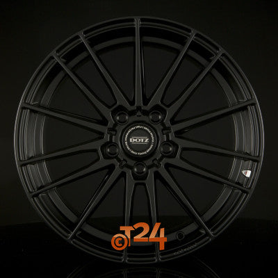 DOTZ Velgen - FAST FIFTEEN DARK Black Matt - 17 inch