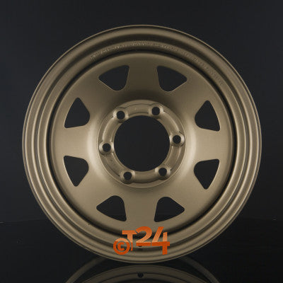 DOTZ Velgen - DAKAR - Ohne Zubehor Bronze - Offroad Stalen Velg - 16 inch