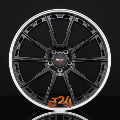 DOTZ Velgen - SONOMA DARK - Schwarz Matt Gepolijste velgrand - 19 inch