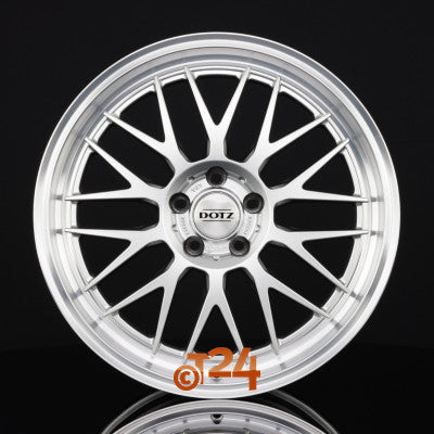 DOTZ Velgen - BILBAO BLAZE - Silber Gepolijste Velgrand - 19 inch