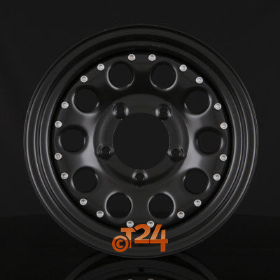 DOTZ Velgen - MODULAR BEADLOCK Black - Offroad Stalen Velg - 15 inch