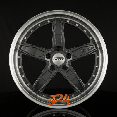 DOTZ Velgen - SP5 DARK - Gunmetal Polished Lip - 20 inch