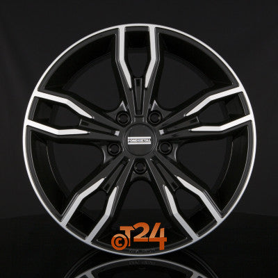 FONDMETAL Velgen - ALKE Glossy Black Machined - 20 inch