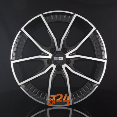 FONDMETAL Velgen - ELATHA Glossy Black Machined - 21 inch