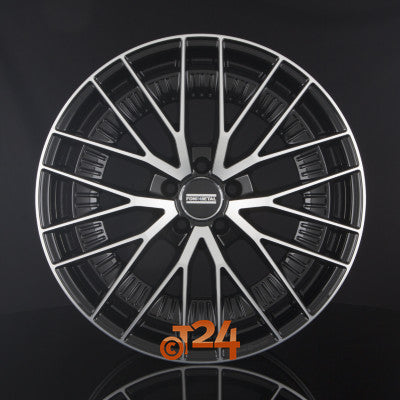 FONDMETAL Velgen - KARI Glossy Black Machined - 19 inch