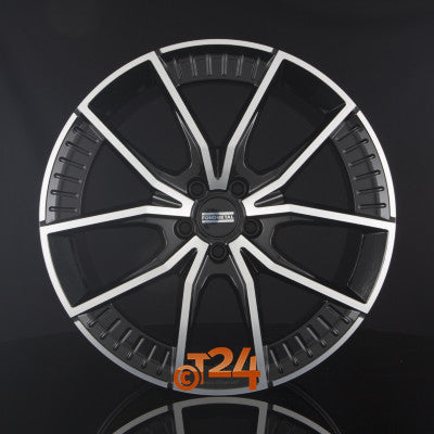 FONDMETAL Velgen - ELATHA Glossy Black Machined - 18 inch