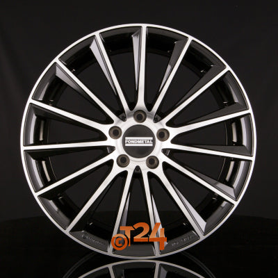 FONDMETAL Velgen - AIDON Glossy Black Machined - 20 inch
