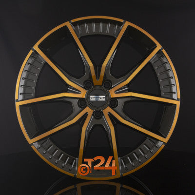 FONDMETAL Velgen - ELATHA Glossy Black Bronze Machined - 21 inch
