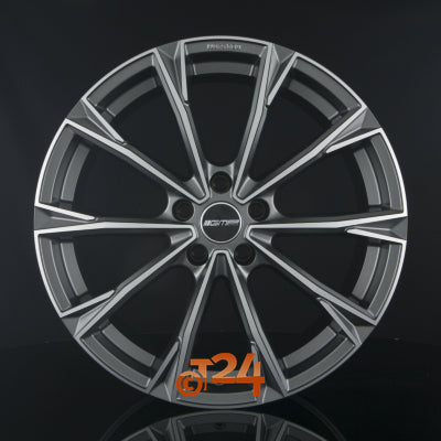 GMP ITALIA Velgen - TOTALE Matt Anthracite Diamond - 20 inch