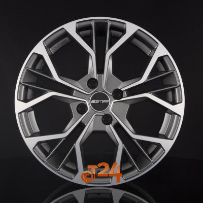 GMP ITALIA Velgen - MATISSE Matt Anthracite Diamond - 15 inch