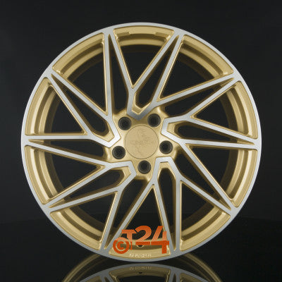 KESKIN Velgen - KT20 FUTURE Gold Front Polish (GFP) - 19 inch