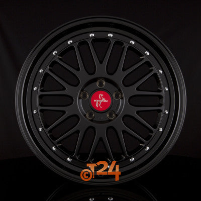 KESKIN Velgen - KT22 RETRO Matt Black Painted (MBP) - 18 inch