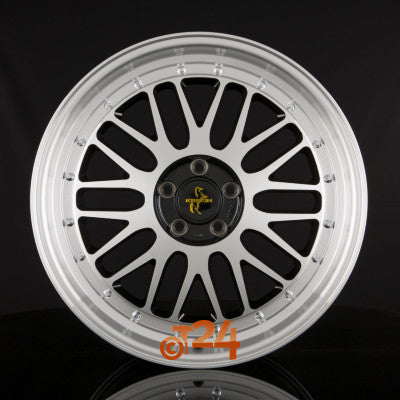 KESKIN Velgen - KT22 RETRO Black Front Polished (BFP) - 19 inch