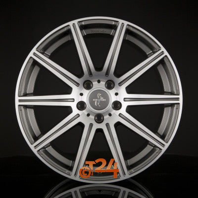 KESKIN Velgen - KT16 DYNAMIC Palladium Front Polished (PFP) - 18 inch