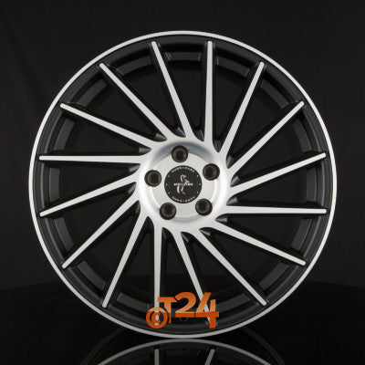 KESKIN Velgen - KT17 HURRICANE Matt Black Front Polish (MBFP) - 22 inch