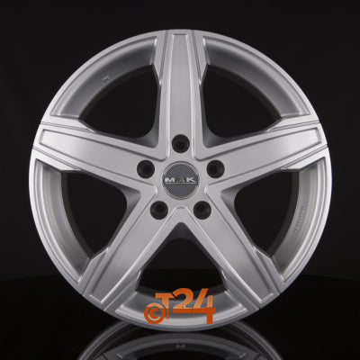 MAK Velgen - KING 5 Silver - 17 inch