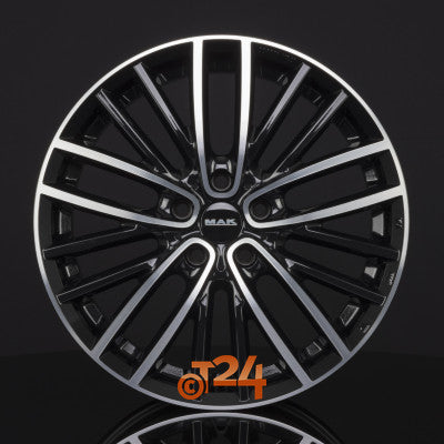 MAK Velgen - CHELSEA Black Mirror Face - 18 inch