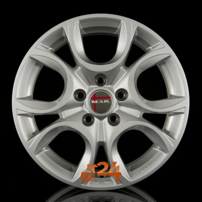 MAK Velgen - TORINO Silver - 17 inch