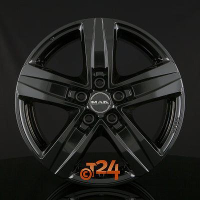 MAK Velgen - STONE 5 Gloss Black - 18 inch