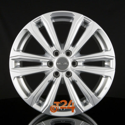 MAK Velgen - SAFARI 6 Silver - 17 inch