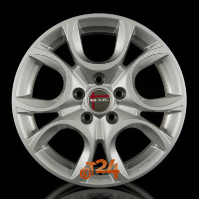 MAK Velgen - TORINO Silver - 17 inch
