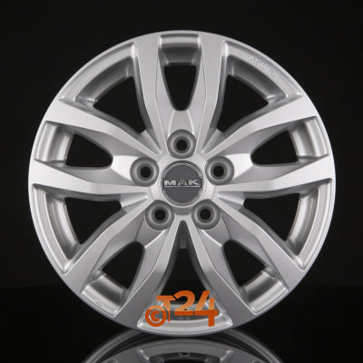MAK Velgen - LOAD 5 Silver - 16 inch