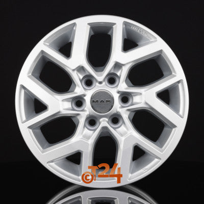 MAK Velgen - GRAVEL Silver - 16 inch