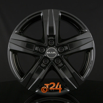 MAK Velgen - STONE 5 Gloss Black - 18 inch