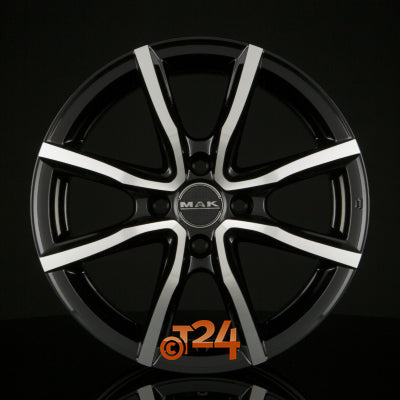 MAK Velgen - MILANO 4 Black Mirror Face - 16 inch