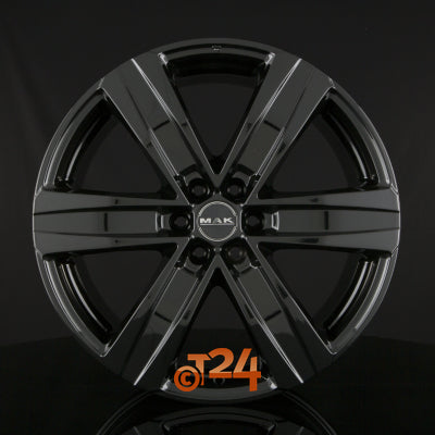 MAK Velgen - STONE 6 Gloss Black - 20 inch