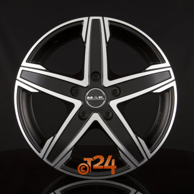 MAK Velgen - KING 5 Ice Black - 17 inch