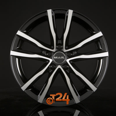 MAK Velgen - MILANO 5 Black Mirror Face - 16 inch