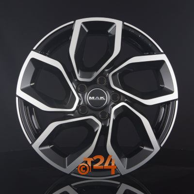 MAK Velgen - APOLLO Black Mirror Face - 17 inch
