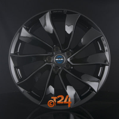 MAK Velgen - SOLAR Gloss Black - 18 inch
