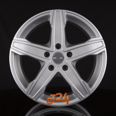 MAK Velgen - KING 5 Silver - 16 inch