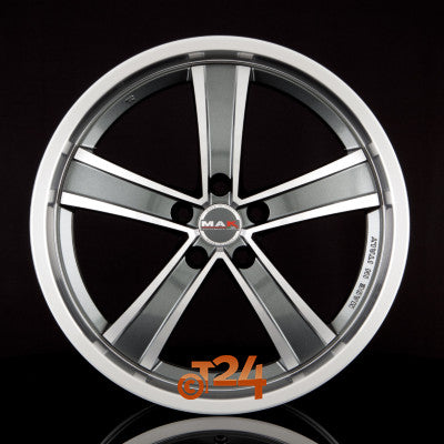 MAK Velgen - CHRONO Anthrazit Frontpoliert - 18 inch