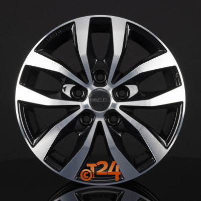 MAK Velgen - LOAD 5 Black Mirror Face - 15 inch
