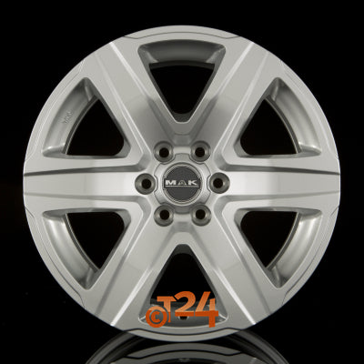 MAK Velgen - STONE 6 Silver - 20 inch