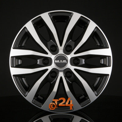 MAK Velgen - LOAD 6 Ice Black - 16 inch